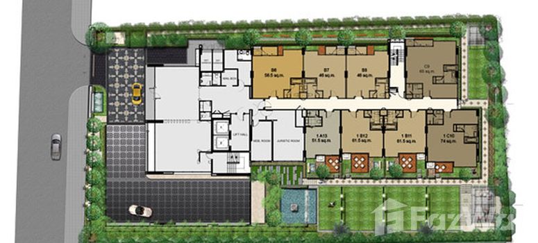 Master Plan of ดิ แอดเดรส สุขุมวิท 61 - Photo 1