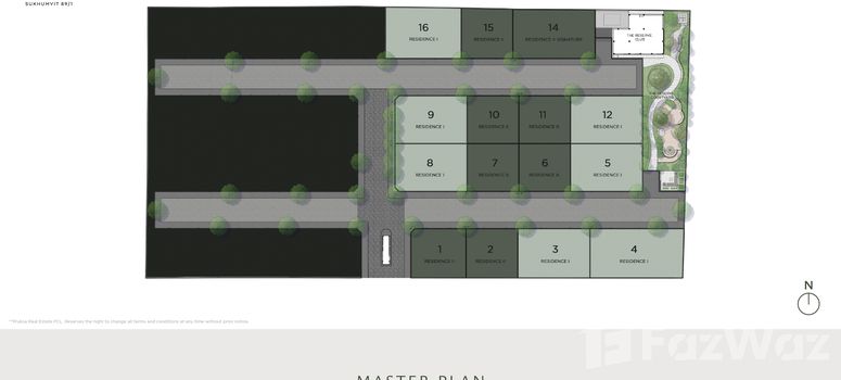 Master Plan of เดอะ รีเซิร์ฟ สุขุมวิท 89/1 - Photo 1