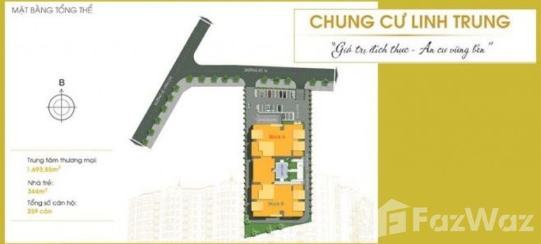 Master Plan of Căn hộ Linh Trung - Photo 1