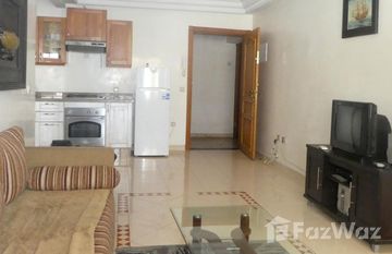 Appartement F2 vide ou meublé avec terrasse à louer usage habitation ou professionnel dans une résidence sécurisée avec piscine à Gueliz - Marrakech in NA (Menara Gueliz), Marrakech - Tensift - Al Haouz