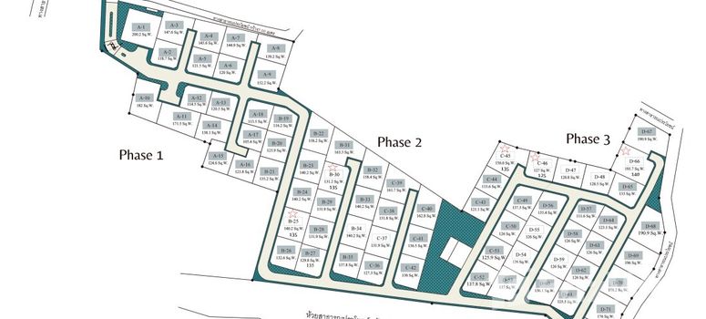 Master Plan of Baan Pattaya 6 - Photo 1