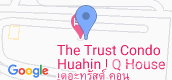 Vista del mapa of The Trust Condo Huahin