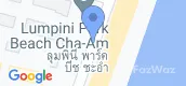 Vista del mapa of Lumpini Park Beach Cha-Am 2