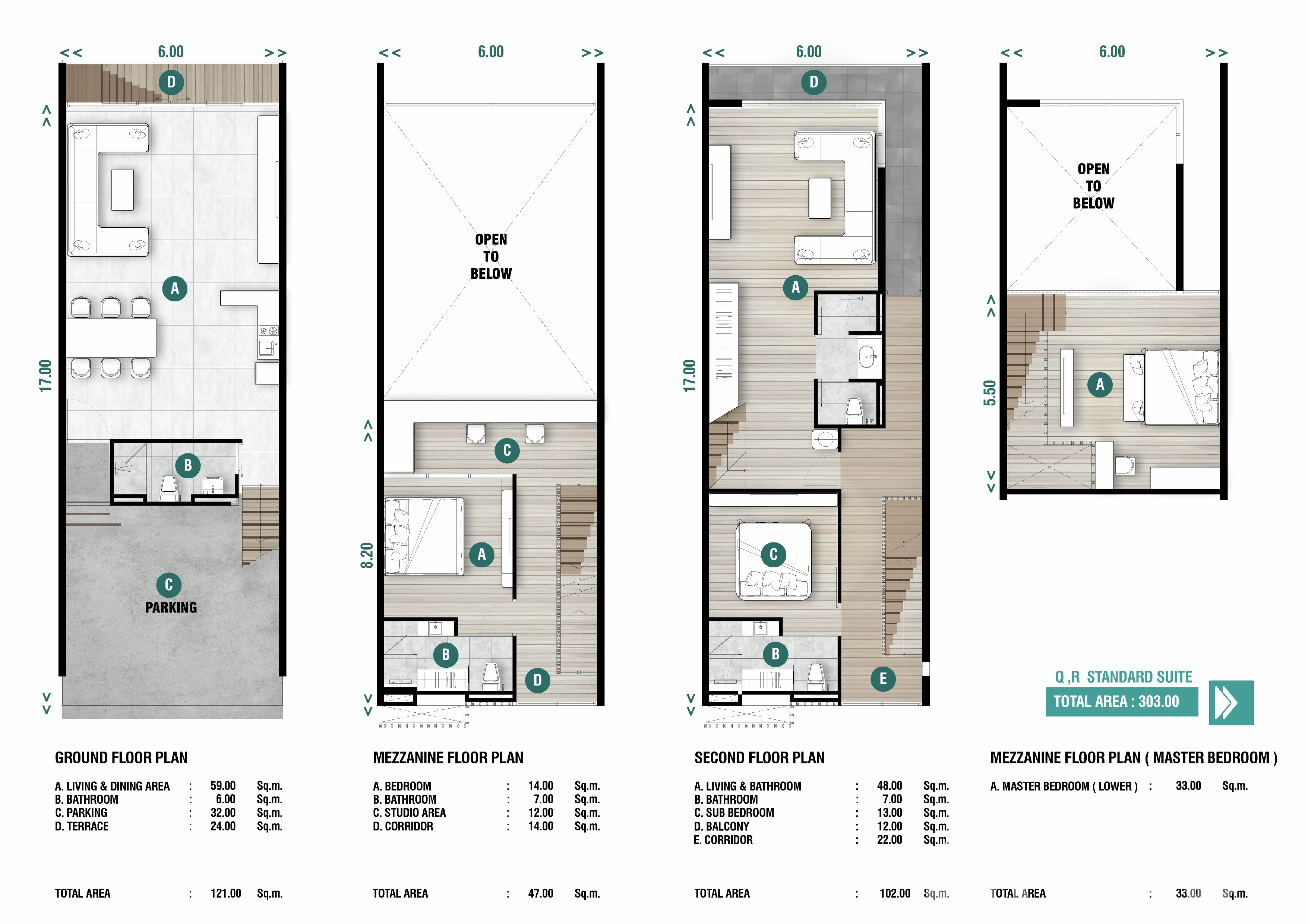 For sale 3 bed townhouse in Ko Samui, Surat Thani