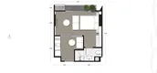 Поэтажный план квартир of Noble Ambience Sukhumvit 42