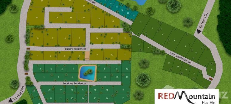 Master Plan of Waterside Residences by Red Mountain - Photo 1