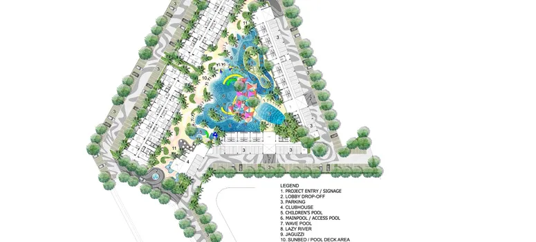 Master Plan of Seven Seas Le Carnival - Photo 1