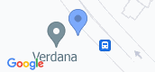 지도 보기입니다. of Verdana Residence