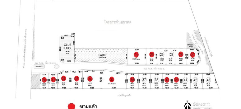 Master Plan of เอกลักษณ์ สันทราย - Photo 1