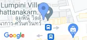 Vista del mapa of Lumpini Ville Pattanakarn - Srinakarin