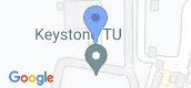 지도 보기입니다. of Keystone TU Apartment