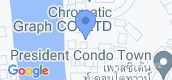 Vista del mapa of President Condo Town