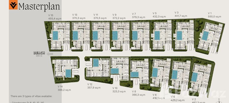 Master Plan of วาเลนไทน์ วิลเลจ - Photo 1