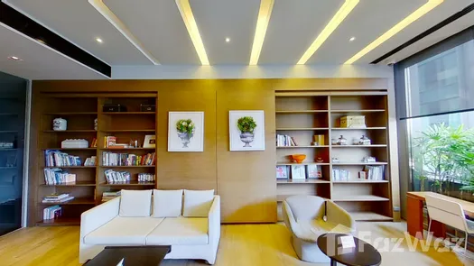 3D Walkthrough of the Library / Reading Room at Hyde Sukhumvit 13