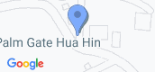 Vista del mapa of Palm Gate Hua Hin