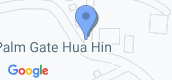 地图概览 of Palm Gate Hua Hin