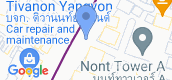 Vista del mapa of Nont Tower Condominium