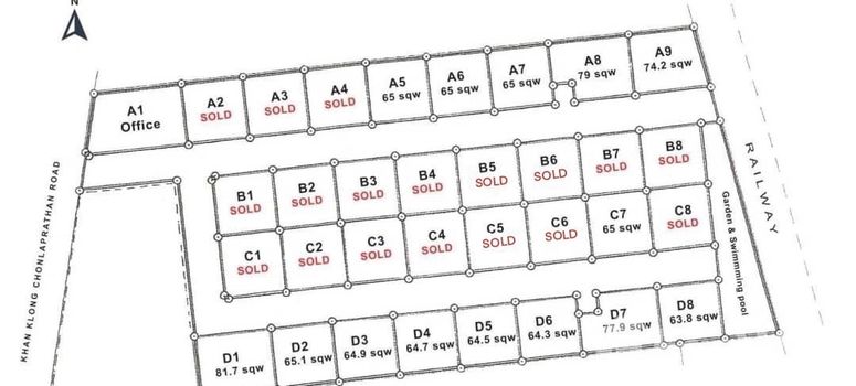 Master Plan of สิรินทร์แลนด์ - Photo 1