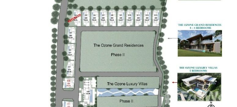 Master Plan of The Ozone Grand Residences - Photo 1