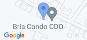 Vista del mapa of Bria Condo CDO