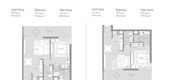 Поэтажный план квартир of Mag City Residence
