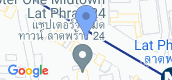 地图概览 of Chapter One Midtown Ladprao 24