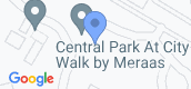 Vista del mapa of Central Park Plaza 