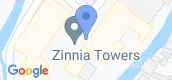 Vista del mapa of Zinnia Towers