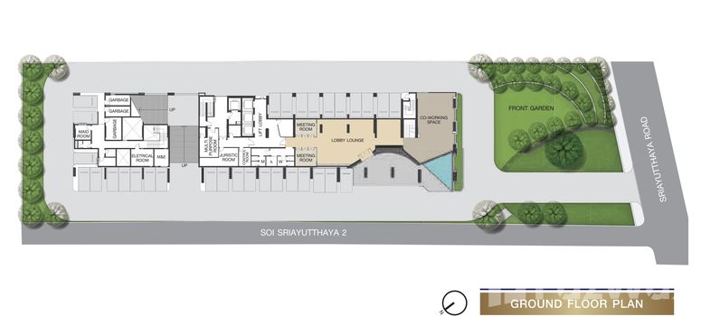 Master Plan of เดอะรูม พญาไท - Photo 1