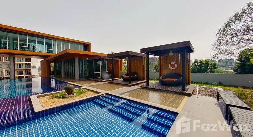 3D-гид of the สระว่ายน้ำ at Serrano Condominium Rama II