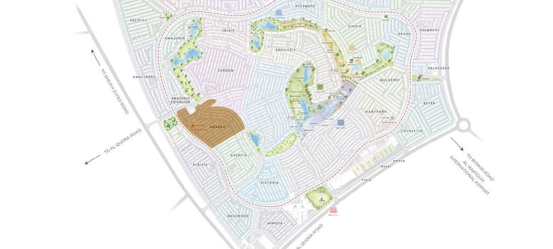 Master Plan of Prestige Villas at Damac Hills 2 - Photo 1