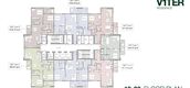 Plans d'étage des bâtiments of V1ter Residence