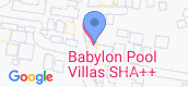 Vista del mapa of Babylon Pool Villas