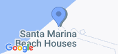 地图概览 of Santa Marina Beach Houses