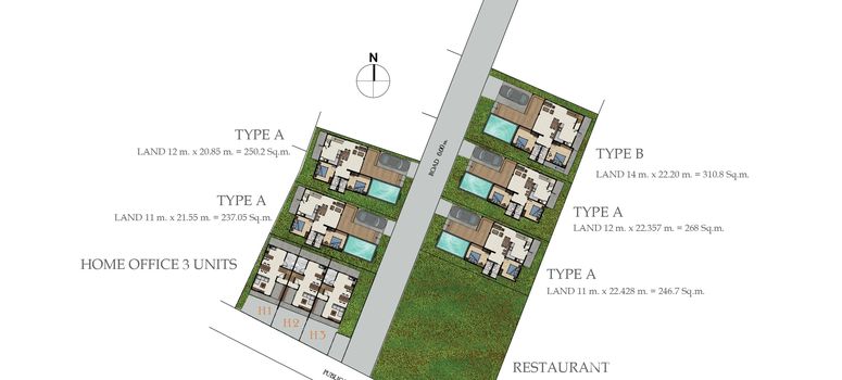 Master Plan of ลันตา ซันไรส์ ฮิลล์ - Photo 1