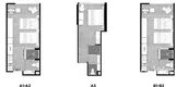 Unit Floor Plans of Wyndham Atlas Wongamat