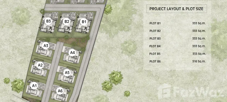 Master Plan of Pinya Palms Villa - Photo 4