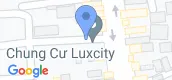 지도 보기입니다. of Căn hộ Luxcity