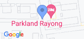 地图概览 of The Parkland Rayong 