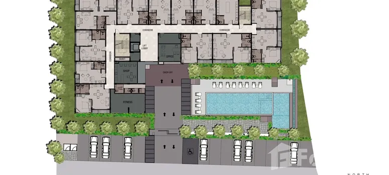Master Plan of เดอะ บูน คอนโด - Photo 1