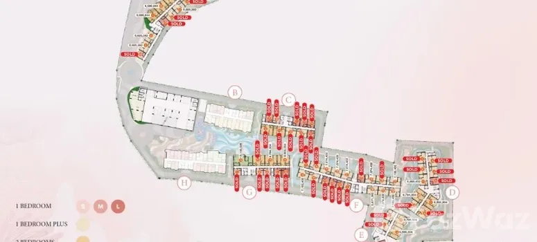 Master Plan of คอราลิน่า กมลา - Photo 3