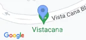 지도 보기입니다. of Vista Cana