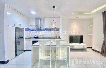 BKK3 | Furnished 1BR Serviced Apartment For Rent $650 (65sqm) With Gym, Pool, Steam, Sauna in Boeng Keng Kang Ti Bei, プノンペン