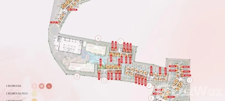 Master Plan of คอราลิน่า กมลา - Photo 4