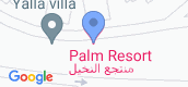 Vista del mapa of Palm Resort