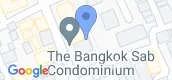 지도 보기입니다. of The Bangkok Thanon Sub