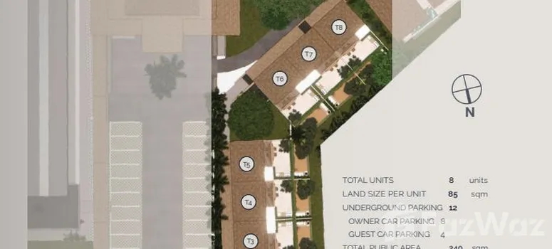 Master Plan of คาฮาลี เทอร์เรซ - Photo 1