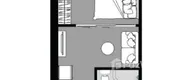 Plans d'étage des unités of THE STAGE Mindscape Ratchada - Huai Khwang