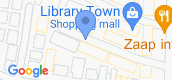 지도 보기입니다. of Library Town Prachauthit