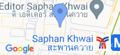 Vista del mapa of The Editor Saphan Khwai